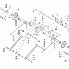 Pantera 550 Задняя подвеска , задний рычаг
