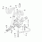 Crossfire 700 EFI WY Масляный насос