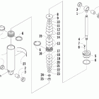 Firecat 500 SP Задняя подвеска ,задний амортизатор