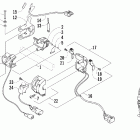 Firecat 600 EFI Блоки управления на руле