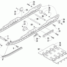 ZR 900 EFI Рельс скольжения и гусеница