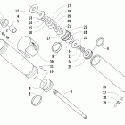 Crossfire 700 EFI SP Передний амортизатор