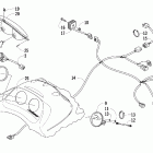ZR 900 EFI SP Фара и панель инструментов