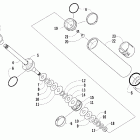 Firecat 500 Задняя подвеска ,задний амортизатор