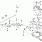 Firecat 700 SP Цилиндр и головка
