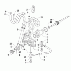 Firecat 700 EFIr Масляный насос