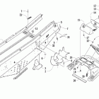 Sabercat 600 EFI Тоннель, задний бампер, задний фонарь