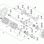 Bearcat WT Вал приводной трака и тормоза