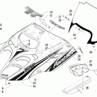 Panther 570 Капот и ветровое стекло