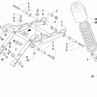 Firecat 500 Задняя подвеска , амортизатор