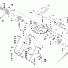 440 SP R Задняя подвеска , задний рычаг
