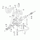 Firecat 600 EFI Масляный насос