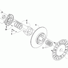 Bearcat 570 Привод сцепления