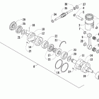 King Cat 900 EFI Поршень и коленчатый вал