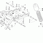 Sabercat 600 EFI Задняя подвеска , амортизатор