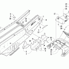 Firecat 500 SP Тоннель, задний бампер, задний фонарь