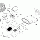 M7 EFI LE Глушитель впуска