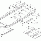 ZR 900 EFI SP Рельс скольжения и гусеница
