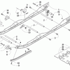 Firecat 500 SP Рельс скольжения и гусеница