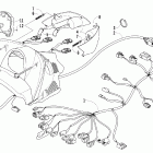 Firecat 700 EFIr Фара и панель инструментов