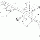 Sabercat 700 EFI Панель приборов и датчики