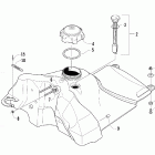 M7 EFI Топливный бак