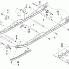 Firecat 500 Рельс скольжения и гусеница