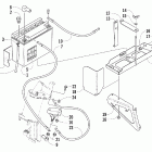 Sabercat 600 EFI АКБ