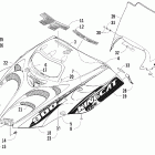 King Cat 900 EFI Капот и ветровое стекло