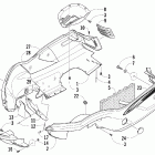 King Cat 900 EFI Обтекатель и передний бампер