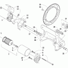 Pantera 800 Стартер в сборе