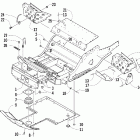 Bearcat WT Передняя рама и подножки
