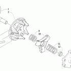 Firecat 500 Привод сцепления