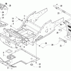Panther 660 Trail Передняя рама и подножки