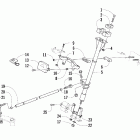 Sabercat 700 EFI Вал руля