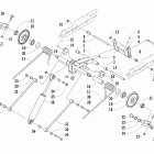 Crossfire 700 EFI IPM Задняя подвеска , задний рычаг