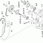 Sabercat 500 LX Трансмиссия и цепь