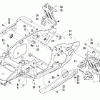 M7 EFI Передняя рама и подножки