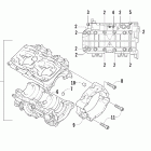 Firecat 700 SP Блок цилиндров