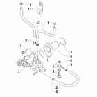 Firecat 500 SP Масляный насос