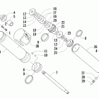 Firecat 500 SP Передний амортизатор