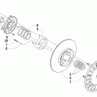 Sabercat 500 EFI Привод сцепления