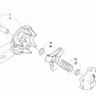 Firecat 500 SP Привод сцепления