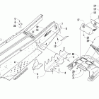 Firecat 500 Тоннель, задний бампер, задний фонарь