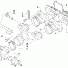 M5 EFI Клапана и дросселя в сборе