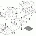 T660 Touring Топливный бак и сидение