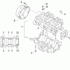 King Cat 900 EFI Блок цилиндров