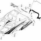 Panther 660 Trail Капот и ветровое стекло