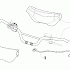 Sabercat 500 LX Руль