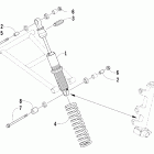 King Cat 900 Передний амортизатор